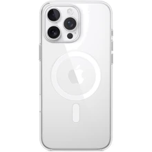 Чехол для iPhone Apple iPhone 16 Pro Max Clear Case with MagSafe (MA7F4ZM/A): Цвет прозрачный