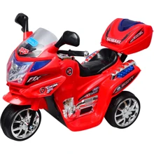 Электромобиль-мотоцикл Bambi F938 Красный (M0566/F938-3): Вид мотоцикл