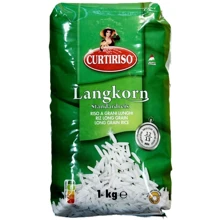 Рис Curtiriso длиннозернистый 1 кг (8017759070040): Вид Рис