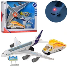 Игровой набор Аэропорт Bambi 747-30A с машинками и самолетом: Производитель Bambi