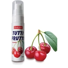 Оральный лубрикант Tutti-frutti вишня, 30 ml: Для кого Унисекс