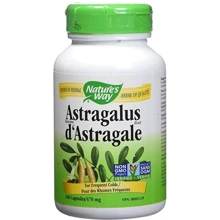 Nature's Way Astragalus Root 470 mg 100 Caps Астрагал: Форма выпуска Капсулы