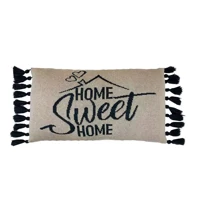 Подушка в'язана Прованс Home, sweet home Лате 16 пензликів 30х45 см (23434): Тип Подушки