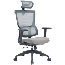 Офісне крісло OfficePro Elegant (OC600-B-DG-DG): Тип для персоналу