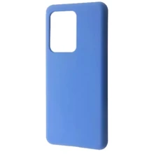 Аксесуар для смартфона WAVE Full Silicone Cover Blue для Samsung G988 Galaxy S20 Ultra: Сумісність Samsung G988 Galaxy S20 Ultra