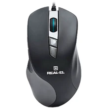 Мышь REAL-EL RM-780 Gaming Black: Интерфейс подключения USB