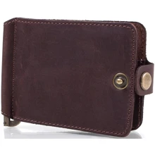 Мужской зажим для денег DNK Leather коричневый (DNK-Clamp-Hcol-F): Пол Мужской