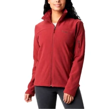 Толстовка Columbia Fast Trek™ II Jacket 1465351-619 46 темно-красная на молнии: Сезон Демисезон