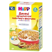 Хлопья HiPP с фруктами 200гр. (4062300294523): Тип Хлопья
