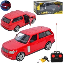 Машина LimoToy 1:12, р/у., акум., рез. колеса, 2 цвета, USB, свет, бат. (M 4912): Класс Джип
