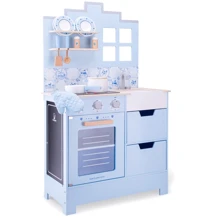 Дитяча ігрова кухня New Classic Toys серія Delft блакитна (11069): Виробник New Classic Toys
