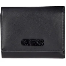 Жіночий гаманець Guess Central City Slg Sml Trifold чорний (SWVG8109430-BLA): Стать жіночий