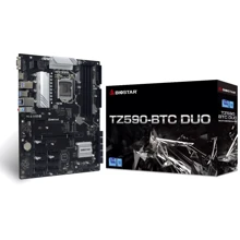 Biostar TZ590-BTC DUO: Оперативная память 4 слота DDR4 3600 MHz, max 128 Gb