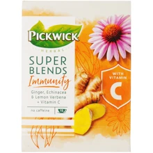Чай Pickwick трав'яний вітамінний вербена-ехінацея 15x1.5 г (8711000484302): undefined undefined