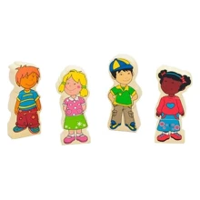 Набір магнітних фігурок Viga Toys Діти (59699VG): Тип Набор игровых фигурок