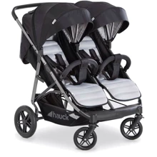 Прогулочная коляска для двойни Hauck Rapid 3R Duo с адаптерами (silver/charcoal): Тип коляски Коляска для двойни