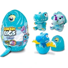 М'яка іграшка Crackin Eggs Ice Storm Динозавр в яйці вібрація та музика 25 см (SK003A1): Тип дикі тварини