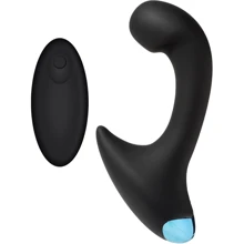 Doc Johnson OptiMale Vibrating P-Curve with Wireless Remote - массажер простаты: Для кого Для мужчин