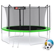 Батут Hop-Sport 12ft green зеленый с внутренней сеткой 366 см: Производитель Hop-Sport