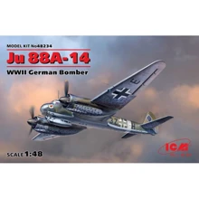 Немецкий бомбардировщик Ju 88A-14, WWII German Bomber (ICM48234): Производитель ICM