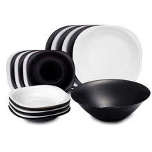 Столовый сервиз Сервиз столовый Luminarc Carine Black/White (N1491) Столовый сервиз Сервиз столовый Luminarc Carine Black/White (N1491)