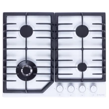 Варочная поверхность газовая Perfelli HGM 61694 WH: Размеры для встраивания (ШxГ) 56x49 см
