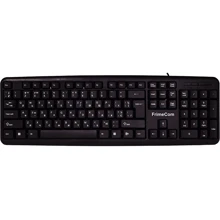 Клавиатура FrimeCom K11 Ukr Black: Подключение проводное