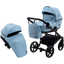 Коляска 2 в 1 Bair Kiwi Soft BKS-027 голубой: Тип коляски Универсальная коляска (2-в-1)