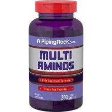 Piping Rock Multi Aminos 1000 mg 200 caplets Мультиаминокислоты: Тип Комплексные
