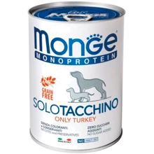Паштет для собак Monge Dog Solo100% индейка 400 г (70014229): Тип Влажный корм
