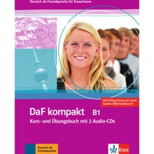 DaF kompakt B1: Kurs-und Übungsbuch mit Audio-CDs: Виробник Klett