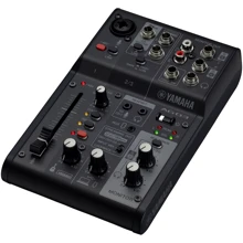 Аудиоинтерфейс YAMAHA AG03MK2 (Black): Тип Внешние