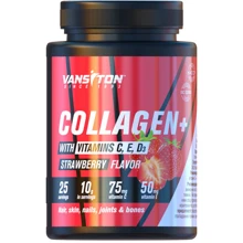 Vansiton Collagen+ 250 g /25 servings/ Strawberry: Пол Унисекс