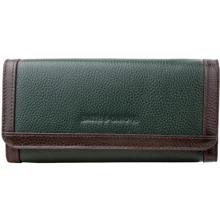 Женский кошелек Smith&Canova зеленый (FUL-26802-green-brn): Пол Женский