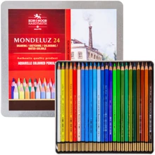 Олівці кольорові акварельні KOH-I-NOOR Mondeluz Landscape 24 шт.: Тип акварельні