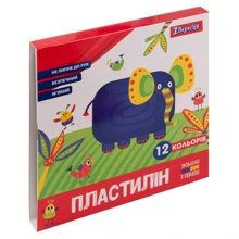 Пластилин 1 Вересня Zoo Land 12 цветов 240 г (540586): Производитель 1 Вересня