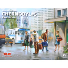 Набор фигурок ICM Чернобыль №5. Эвакуация (ICM35905): Производитель ICM