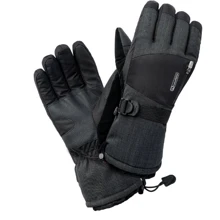 Мужские горнолыжные перчатки Elbrus Rihhar (RIHHAR-GREY MELANGE/BLACK) S-M серые: Пол Мужской