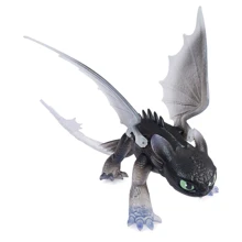 Коллекционная фигурка Spin Master Dragons Как приручить дракона 3 2021 Беззубик с механической функцией 18 см (SM66620/4837): Тип Персонаж мультфильма, фильма