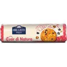 Печенье овсяное Ore Liete с фруктами 250 г (8032755321026): Вес нетто 250 г