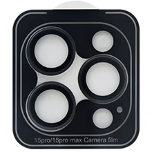 Защитное стекло для iPhone ZK Hawk-Eye Glass Black for Camera iPhone 15 Pro/15 Pro Max: Тип защиты экрана на камеру