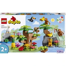 Конструктор LEGO DUPLO Дикие животные Южной Америки (10973): Серия DUPLO