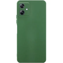 Чехол для телефонов TPU Case Getman Liquid Silk Full Camera Dark Green for Motorola G54: Совместимость Motorola G54