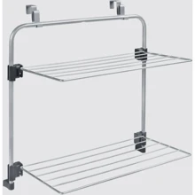 Сушилка Metaltex Gale 7 покрытие Epotherm серый металлик навесная 7 м 30х57х54 см (406061 000): Тип навесная сушилка для белья