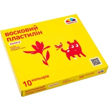 Пластилин Гамма UA Малыши восковой 10 цветов и стек 120г (100304): Производитель Гамма