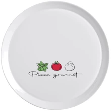 Блюдо для пиццы Bormioli Rocco Ronda Gourmet Ingredienti 33.5 см (401321FAM121142): Тип Блюдо для пиццы