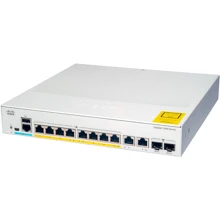 Сетевой коммутатор Cisco C1000-8P-2G-L: Порты только Gigabit Ethernet (10/100/1000)