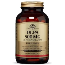 Solgar DLPA Free Form 500 mg 100 Vegetable Capsules: Тип L-фенилаланин