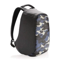 Рюкзак антивор XD Design Bobby Compact 14" Camouflage Blue синий (P705.655): Пол Унисекс