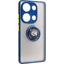 Чохол для телефона ArmorStandart Frosted Matte Ring Navy Blue для Xiaomi Redmi Note 13 Pro 4G (ARM75446): Сумісність Xiaomi Redmi Note 13 Pro 4G